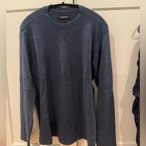 Bonobos Dark Blue Long Sleeve Shirt